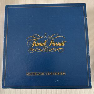 1981 Original Trivial Pursuit Master Game Genus Edition - 2 pieces missing
